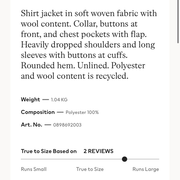 H&M Plaid Shacket - Picture 8 of 8